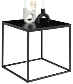 Tavolino nero , 45 x 45 cm Vita - House Nordic
