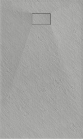 Mexen Hugo piatto doccia rettangolare SMC 140 x 80 cm, grigio - 42618014