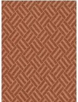 Coordonne Carta da parati Crosshatch - Redwood
