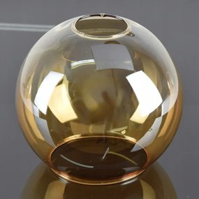 Lampadario a sospensione con supporto rigido FLEX 3xE27/60W/230V nero/fumé nero/fumé beige/limpido