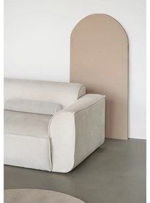 Divano angolare componibile color crema (con penisola a sinistra) Flex Felix – Miuform