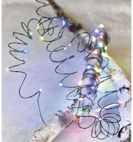 Catena LED natalizia da esterno 75xLED/12,5m IP44 multicolore