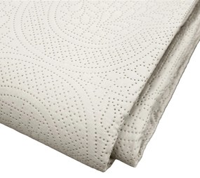 Set con copriletto e federa color crema in microfibra 240x260 cm Romane – douceur d'intérieur