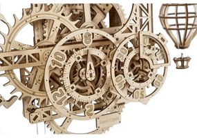 Ugears - 3D puzzle meccanico in legno Orologio da parete Aero