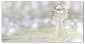 Quadro acrilico Ornamento di angelo di vetro fresco 100x50 cm