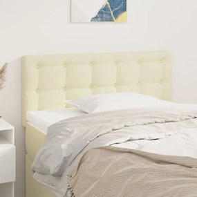 Testiera Crema 100x5x78/88 Cm İn Similpelle /