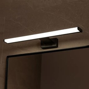 Illuminazione LED per specchio da bagno MIRORE LED/10W/230V 60 cm IP44 nero