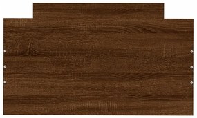 Giroletto rovere marrone 75x190 cm small single multistrato