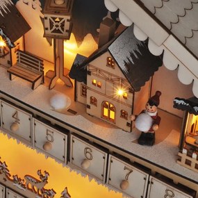 Brilagi - Calendario dell'Avvento a LED LED/2xAA pino