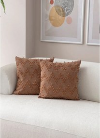 Federe decorative in set 2 pz 43x43 cm Tuffet – Mioli Decor