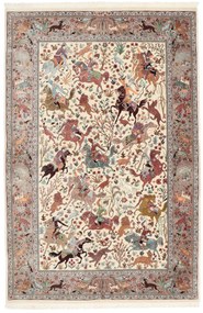 Ghom Tappeto 140 x 210 (Iran) Annodato A Mano