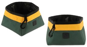 Ciotola da viaggio pieghevole in tessuto ø 18 cm Moss - P.L.A.Y.