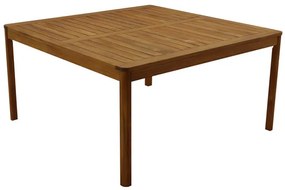 Tavolo da giardino quadrato legno massello L147 cm AKIS