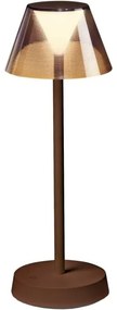 Ideal Lux - Lampada LED dimmerabile touch LOLITA LED/2,8W/5V IP54 marrone