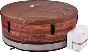 Vasca Idromassaggio da Esterno Spa Riscaldata 173x173x65 cm 6 Posti Wi-Fi Duet Diva Smart...