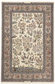 Isfahan Tappeto 160x240 (Iran) Annodato A Mano