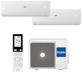 Condizionatore a muro multisplit inverter HAIER SPHERA 9000+9000 WHITE 17745 BTU classe raffreddamento A++