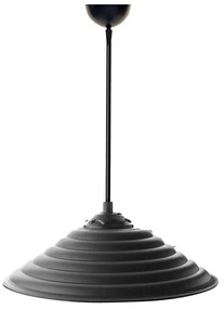 SET 2x Lampadario su corda UFO 1xE27/60W/230V
