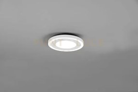 Plafoniera  carus led rotonda bordo bianco r67222031