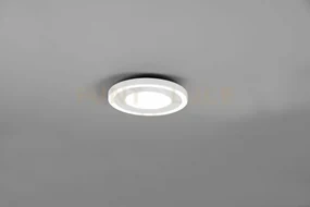 Plafoniera  carus led rotonda bordo bianco r67222031