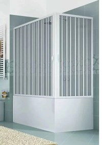 Box Vasca Galassia Regolabile – 60/70 x 160/170 cm – H 150 cm – Sistema a Soffietto