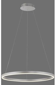 Leuchten Direkt 15394-95-Lampadario a sospensione con filo LED dimmerabile RITUS LED/30W/230V cromo