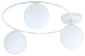 Lampada da soffitto in acciaio SOPRA 3 da interno 3xE14