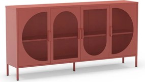 Cassettiera color mattone 160x90 cm Tayra - Marckeric