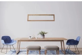 Globo 67287H - Lampada a sospensione con cavo MANDERA LED/24W/230V, marrone