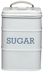 Barattolo da zucchero in latta grigia Nostalgia Living Nostalgia - Kitchen Craft