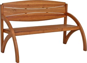 Panchina da giardino in legno marrone Hadia - Garden Pleasure