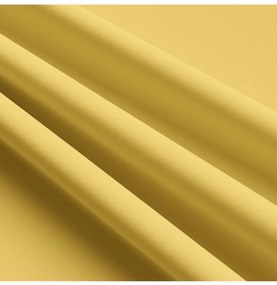 Tenda su anelli con zirconi 140x250 cm giallo pastello