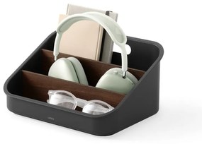 Organizer da bagno nero per cosmetici in plastica riciclata Bellwood - Umbra