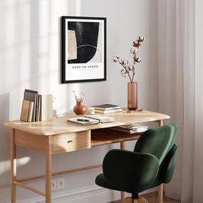 Dipinto 32x42 cm Sort Of Stone – Malerifabrikken