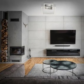 Plafoniera LED dimmerabile LED/12W/230V 3000K cromo satinato