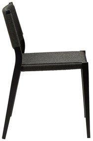 Sedia da pranzo nera Loop - DAN-FORM Denmark