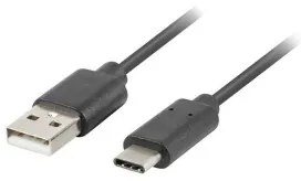 Cavo USB A con USB C Lanberg CA-USBO-20CU-0018-BK Nero 1,8 m