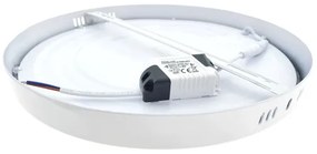 Plafoniera LED LED/24W/230V 4200K diametro 28,5 cm bianco