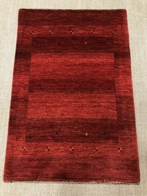 Loribaft Tappeto 120x80 Rosso (Iran) Annodato A Mano