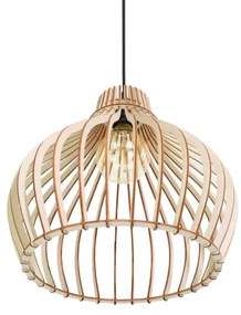 Lampadario su corda BARREL 1xE27/24W/230V diametro 38 cm