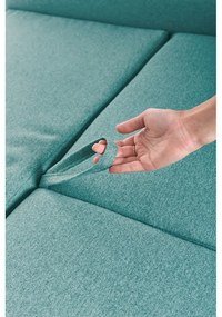 Divano letto variabile turchese ad angolo Pop - Bonami Selection