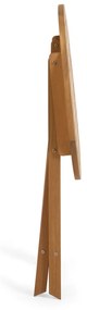 Kave Home - Set tavolo e 2 sedie pieghevoli da esterno Elisia in legno massello di acacia FSC 100%