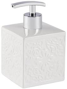 WENKO 22650100 - Dispenser per sapone CORDOBA 500 ml bianco