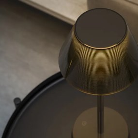 Ideal Lux - Lampada LED dimmerabile touch LOLITA LED/2,8W/5V IP54 marrone