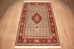 Moud Tappeto 90 x 140 (Iran) Annodato A Mano