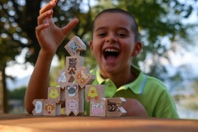 Milaniwood - Gioco equilibristo in legno - Animali fattoria