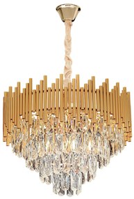 Lampada Cristal G062-CP 50CM GOLD