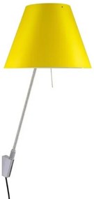 Costanzina Applique da Parete Alu/Smart Yellow - Luceplan