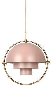 GUBI - Multi-Lite Lampada a Sospensione Ø36 Ottone/Pink Dust GUBI