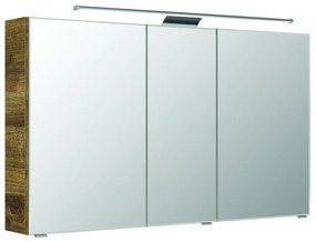 Pensile con luce L 120 x P 17 x H 70.3 cm marrone Pelipal